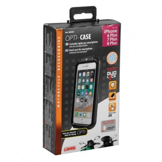 Θήκη Κινητού Hard Case της σειράς Optiline για Apple iPhone 6 Plus / 7 Plus / 8 Plus, συμβατή με Βάσεις Στήριξης Κινητού Optiline για Μηχανή με σύστημα Duolock