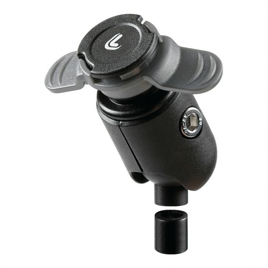 Βιδωτή Βάση Στήριξης Κινητού M6 Screw της σειράς Optiline για τις Βίδες στα Καβαλέτα ή στους Διακόπτες στο Τιμόνι Μηχανής με σπείρωμα M6 και σύστημα Duolock, συμβατή με Θήκες ή Αντάπτορες Κινητού Optiline