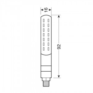 ΦΛΑΣ ΕΜΠΡΟΣ ΓΙΑ MOTO LINE SQ 12V SMD LED 2 ΧΡΗΣΕΩΝ ΘΕΣΕΩΣ/ΦΛΑΣ (ΜΑΥΡΟ 92 X 16 mm) - 2 ΤΕΜ. ΦΛΑΣ ΕΜΠΡΟΣ ΓΙΑ MOTO LINE SQ 12V SMD LED 2 ΧΡΗΣΕΩΝ ΘΕΣΕΩΣ/ΦΛΑΣ (ΜΑΥΡΟ 92 X 16 mm) - 2 ΤΕΜ.
