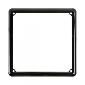 ΠΛΑΙΣΙΟ ΤΕΤΡΑΓΩΝΟ ΓΙΑ ΠΙΝΑΚΙΔΑ ΚΥΚΛΟΦΟΡΙΑΣ MOTO 185 Χ 185 mm (ΜΑΥΡΟ ΧΡΩΜΑ)