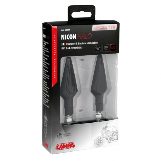 AMC-9050.7-LM - ΦΛΑΣ MOTO NICON HALO ΜΑΥΡΑ 12V ΑΛΟΓΟΝΟΥ 10W 84,5x29mm 2ΤΕΜ. ΦΛΑΣ MOTO NICON HALO ΜΑΥΡΑ 12V ΑΛΟΓΟΝΟΥ 10W 84,5x29mm 2ΤΕΜ.