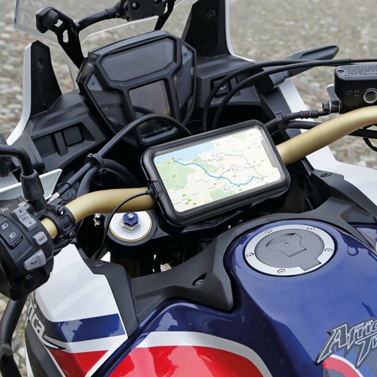 Θήκη Κινητού Hard Case της σειράς Optiline Universal Εφαρμογής για κινητά με μέγιστες διαστάσεις 78 x 165 mm, συμβατή με Βάσεις Στήριξης Κινητού Optiline για Μηχανή με σύστημα Duolock