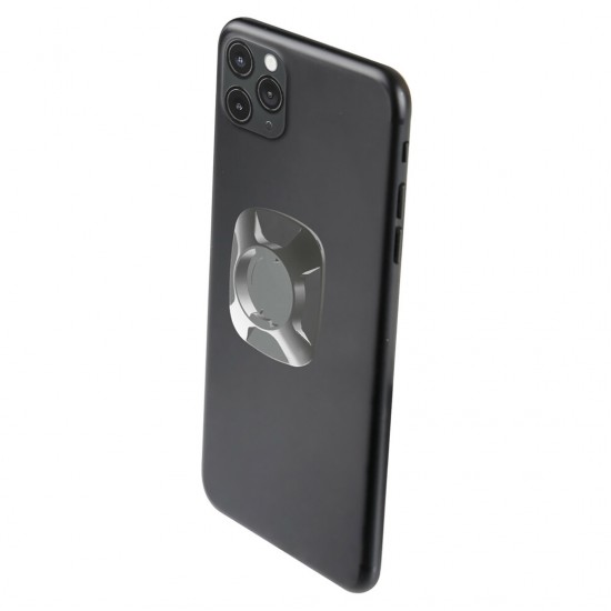 Αυτοκόλλητος Αντάπτορας Κινητού της σειράς Optiline Universal Εφαρμογής σε Διάφανο Χρώμα με διαστάσεις 39 x 46,5 mm, συμβατός με Βάσεις Στήριξης Κινητού Optiline για Μηχανή με σύστημα Duolock