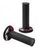 ΧΕΡΟΥΛΙΑ MOTO DONUT OFF-ROAD ΜΑΥΡΑ/ΚΟΚΚΙΝΑ 22MM+25MM 12CM 2ΤΕΜ