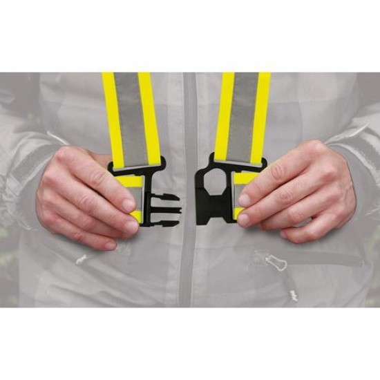 AMC-9141.0-LM - ΑΝΑΚΛΑΣΤΙΚΗ ΖΩΝΗ X-BELT ΜΕ ΧΙΑΣΤΙ ΤΙΡΑΝΤΕΣ (ΦΩΣΦΟΡΙΖΕ/ΚΙΤΡΙΝΟ/ΠΟΛΥΕΣΤΕΡΙΚΟ) - 1 ΤΕΜ. ΑΝΑΚΛΑΣΤΙΚΗ ΖΩΝΗ X-BELT ΜΕ ΧΙΑΣΤΙ ΤΙΡΑΝΤΕΣ (ΦΩΣΦΟΡΙΖΕ/ΚΙΤΡΙΝΟ/ΠΟΛΥΕΣΤΕΡΙΚΟ) - 1 ΤΕΜ.
