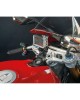 Βάση Στήριξης Κινητού Panigale της σειράς Titan Optiline για τις Βίδες στην Μίζα στο Τιμόνι Μηχανής Panigale 899, 959, V2, 1199, 1299, V4 με σύστημα Duolock, συμβατή με Θήκες ή Αντάπτορες Κινητού Optiline