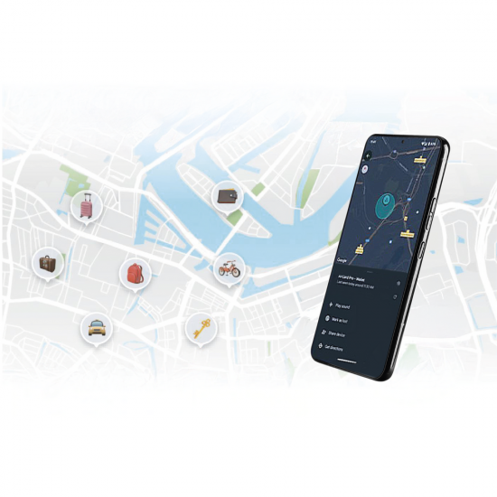 Optiline - Ασύρματη συσκευή εντοπισμού Optitag με μπρελόκ για συσκευές Android - 1 τεμ. (L9176.6)