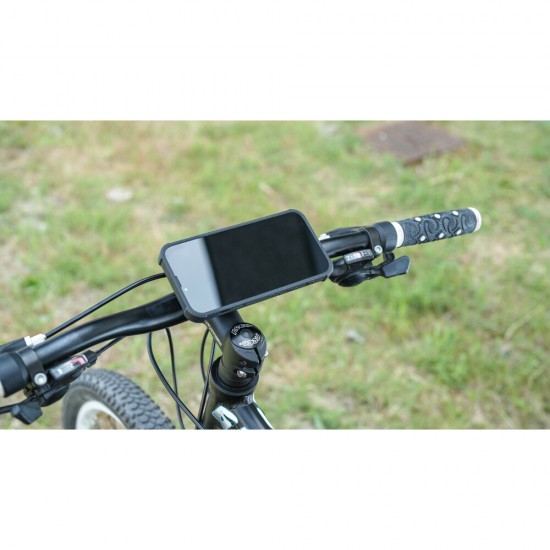 Βάση Στήριξης Κινητού Strap της σειράς Optiline για Τιμόνι Μηχανής, Ποδηλάτου, E-bike, Scooter ή για σωλήνα σε Καρότσι με διάμετρο από 19 mm έως 35 mm με 3D αντικραδασμικό σύστημα dampener και σύστημα Duolock 2.0, συμβατή με Θήκες ή Αντάπτορες Κινητού Opt