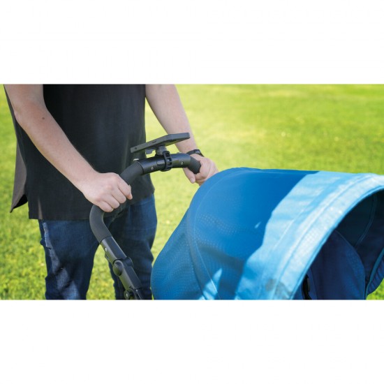 Βάση Στήριξης Κινητού Strap της σειράς Optiline για Τιμόνι Μηχανής, Ποδηλάτου, E-bike, Scooter ή για σωλήνα σε Καρότσι με διάμετρο από 19 mm έως 35 mm με 3D αντικραδασμικό σύστημα dampener και σύστημα Duolock 2.0, συμβατή με Θήκες ή Αντάπτορες Κινητού Opt