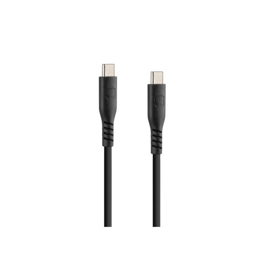 AMC-L9178.9/T - Καλώδιο USB Type C σε USB Type C 3000mA/60W της σειράς Optiline για Φόρτιση, Συγχρονισμό και Μεταφορά Δεδομένων Κινητού και Ηλεκτρονικών Συσκευών με επένδυση από σιλικόνη και μήκος 20 cm Καλώδιο USB Type C σε USB Type C 3000mA/60W της σειράς Optiline για Φόρτιση, Συγχρονισμό και Μεταφορά Δεδομένων Κινητού και Ηλεκτρονικών Συσκευών με επένδυση από σιλικόνη και μήκος 20 cm