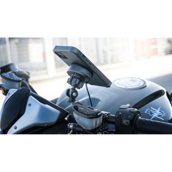 Ασύρματος Φορτιστής Κινητού Wireless Vibration Dampener 15W της σειράς Optiline με 3D Αντικραδασμικό Σύστημα, Duolock 2.0, Καλώδιο 180 cm, Βύσμα SAE, Ασφάλεια, συμβατή με Βάσεις, Θήκες ή Αντάπτορες Κινητού Optiline ή Βάσεις Στήριξης με μπίλια 19 mm