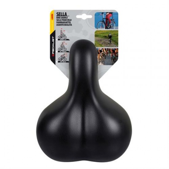AMC-9237.5-LB - Σέλα ποδηλάτου (257x200mm /695gr) Relax City S-5 Selle/Saddles Specialist Σέλα ποδηλάτου (257x200mm /695gr) Relax City S-5 Selle/Saddles Specialist