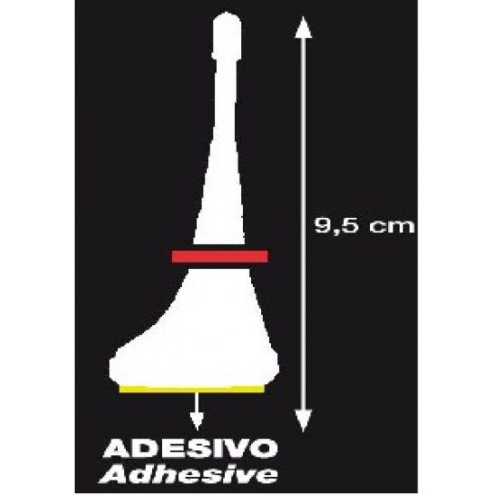 AMC-93266/OTO - ΚΕΡΑΙΑ ΔΙΑΚΟΣΜΗΤΙΚΗ ΔΟΡΥΦΟΡΙΚΗ ΟΡΟΦΗΣ ΑΥΤΟΚΙΝΗΤΟΥ - 9,5 cm ΚΕΡΑΙΑ ΔΙΑΚΟΣΜΗΤΙΚΗ ΔΟΡΥΦΟΡΙΚΗ ΟΡΟΦΗΣ ΑΥΤΟΚΙΝΗΤΟΥ - 9,5 cm