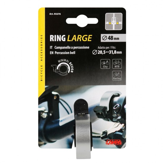 AMC-9327.6-LB - ΚΟΥΔΟΥΝΙ ΠΟΔΗΛΑΤΟΥ RING LARGE 48mm UNIVERSAL (ΔΙΑΦΟΡΑ ΧΡΩΜΑΤΑ) 1ΤΕΜ. ΚΟΥΔΟΥΝΙ ΠΟΔΗΛΑΤΟΥ RING LARGE 48mm UNIVERSAL (ΔΙΑΦΟΡΑ ΧΡΩΜΑΤΑ) 1ΤΕΜ.