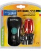 ΣΕΤ ΦΩΤΑ ΠΟΔΗΛΑΤΟΥ KRYPTON ΜΕ 3 LED - 2 ΤΕΜ.