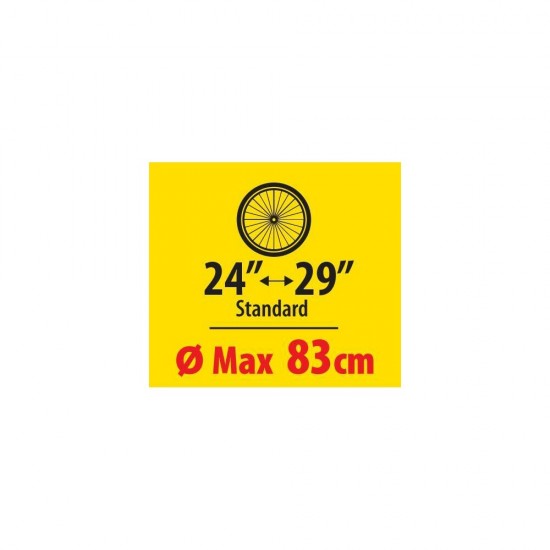 ΤΣΑΝΤΑ ΑΠΟΘΗΚΕΥΣΗΣ ΚΑΙ ΜΕΤΑΦΟΡΑΣ ΡΟΔΑΣ ΠΟΔΗΛΑΤΟΥ 24''>29'' MAX 83cm ΜΑΥΡΗ/ ΑΔΙΑΒΡΟΧΗ LAMPA - 1 TEM.