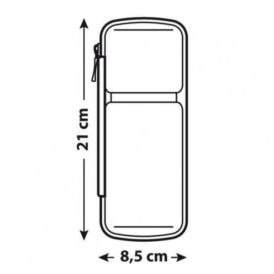 AMC-9457.1-LB - ΘΗΚΗ ΠΟΔΗΛΑΤΟΥ ΓΙΑ ΠΟΤΗΡΟΘΗΚΗ SMART CASE ΑΔΙΑΒΡΟΧΗ 8,5x21x7cm ΘΗΚΗ ΠΟΔΗΛΑΤΟΥ ΓΙΑ ΠΟΤΗΡΟΘΗΚΗ SMART CASE ΑΔΙΑΒΡΟΧΗ 8,5x21x7cm