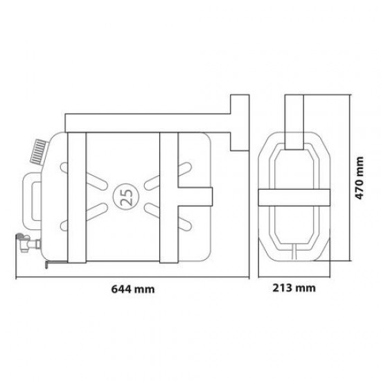 AMC-L9787.0 - ΜΕΤΑΛΛΙΚΗ ΒΑΣΗ ΓΙΑ ΕΠΙΤΟΙΧΙΑ ΣΤΗΡΙΞΗ ΜΠΕΤΟΝΙΟΥ 25L ΟΡΙΖΟΝΤΙΑΣ ΧΡΗΣΗΣ L9786.8 / L9786.9 LAMPA - 1 ΤΕΜ. ΜΕΤΑΛΛΙΚΗ ΒΑΣΗ ΓΙΑ ΕΠΙΤΟΙΧΙΑ ΣΤΗΡΙΞΗ ΜΠΕΤΟΝΙΟΥ 25L ΟΡΙΖΟΝΤΙΑΣ ΧΡΗΣΗΣ L9786.8 / L9786.9 LAMPA - 1 ΤΕΜ.