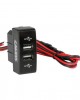 AMC-L9796.5 - MERCEDES ACTROS MP3 08-13 ΑΝΤΑΠΤΟΡΑΣ ΔΙΠΛΟΣ USB 12/24V 3A ΜΕ ΚΑΛΩΔΙΟ 15cm MERCEDES ACTROS MP3 08-13 ΑΝΤΑΠΤΟΡΑΣ ΔΙΠΛΟΣ USB 12/24V 3A ΜΕ ΚΑΛΩΔΙΟ 15cm