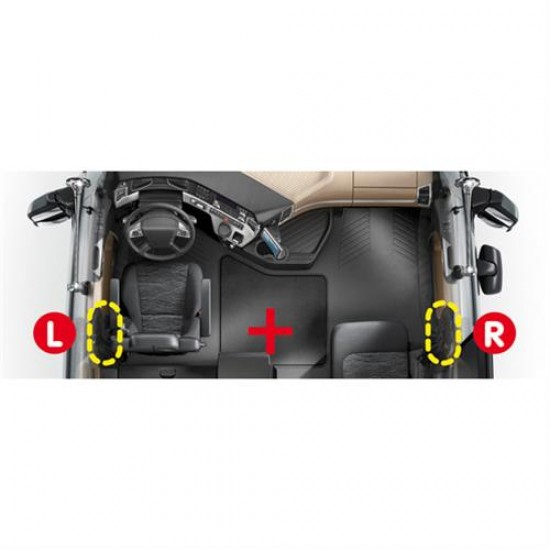 AMC-L9798.8 - Πρόσθετες Εσωτερικές Κλειδαριές Πόρτας 2 τεμ. για MAN: TGA / TGX / TGS Πρόσθετες Εσωτερικές Κλειδαριές Πόρτας 2 τεμ. για MAN: TGA / TGX / TGS