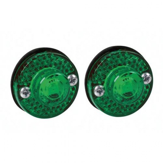 AMC-L9892.5 - Φώτα Ογκου Φορτηγού 24V 1 Led 2τεμ Πράσινα V-1 Φώτα Ογκου Φορτηγού 24V 1 Led 2τεμ Πράσινα V-1