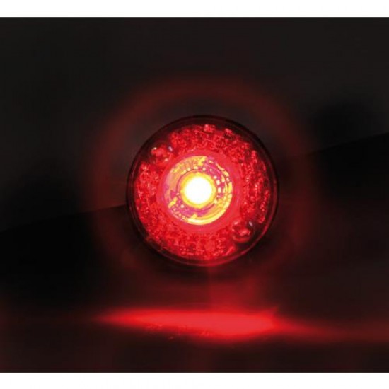 AMC-L9892.7 - Φώτα Ογκου Φορτηγού 24V 1 Led 2τεμ Κόκκινα R-14 Φώτα Ογκου Φορτηγού 24V 1 Led 2τεμ Κόκκινα R-14