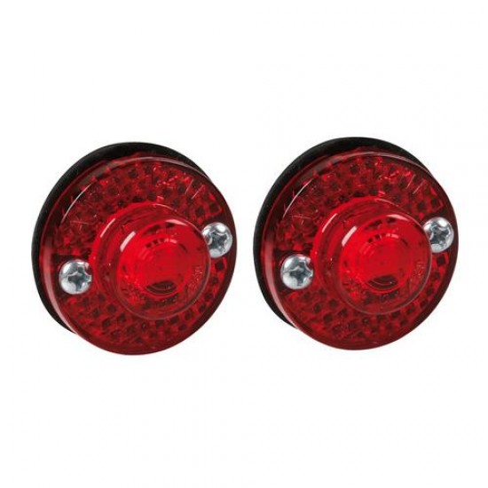 AMC-L9892.7 - Φώτα Ογκου Φορτηγού 24V 1 Led 2τεμ Κόκκινα R-14 Φώτα Ογκου Φορτηγού 24V 1 Led 2τεμ Κόκκινα R-14