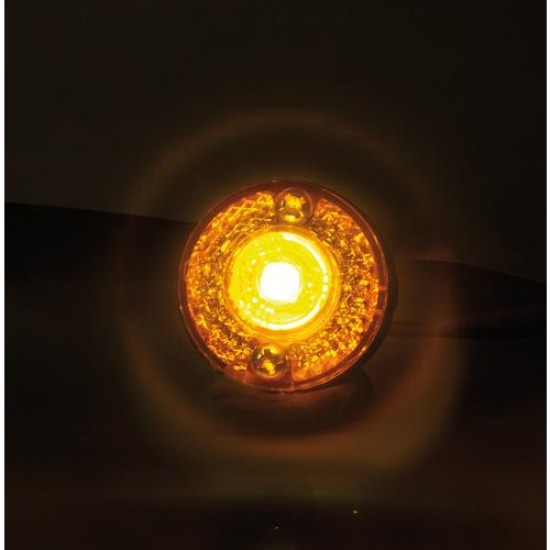 AMC-L9892.8 - Φώτα Ογκου Φορτηγού 24V 1 Led 2τεμ Πορτοκαλί S-11 Φώτα Ογκου Φορτηγού 24V 1 Led 2τεμ Πορτοκαλί S-11