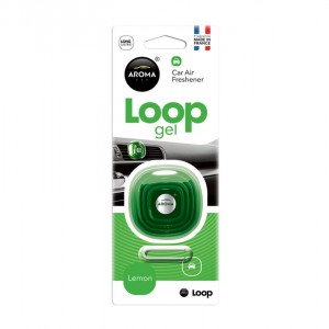ΑΡΩΜΑΤΙΚΟ ΑΕΡΑΓΩΓΟΥ AROMA CAR LOOP ΛΕΜΟΝΙ AMio - 1 ΤΕΜ.