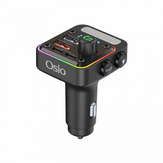 AMC-OFT-4260BT/OSIO - FM TRANSMITTER ΑΝΑΠΤΗΡΑ 12V ΜΕ BLUETOOTH OFT-4260BT ΦΟΡΤΙΣΤΗ USB TYPE-A + USB TYPE-C OSIO FM TRANSMITTER ΑΝΑΠΤΗΡΑ 12V ΜΕ BLUETOOTH OFT-4260BT ΦΟΡΤΙΣΤΗ USB TYPE-A + USB TYPE-C OSIO