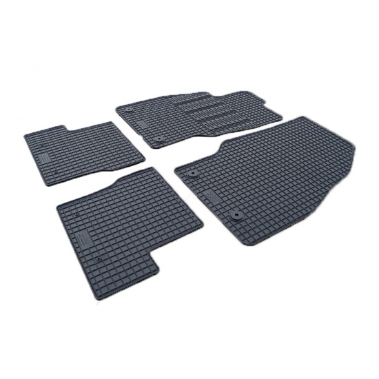 ΜΑΡΚΕ ΠΑΤΑΚΙΑ ΣΕ ΣΚΑΦΗ ΛΑΣΤΙΧΟ ΓΙΑ OPEL ADAM 2013-2019 ΣΕ ΜΑΥΡΟ ΧΡΩΜΑ ΜΕ ΚΟΥΜΠΩΜΑΤΑ CIK - 4 ΤΕΜ.