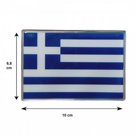 AMC-ΑΥΤ.GREECE/4-RXCCA - GREECE ΑΥΤΟΚΟΛΛΗΤΗ ΕΛΛΗΝΙΚΗ ΣΗΜΑΙΑ 10 X 6,8 cm ΜΠΛΕ/ΛΕΥΚΟ/ΧΡΩΜΙΟ ΜΕ ΕΠΙΚΑΛΥΨΗ ΣΜΑΛΤΟΥ- 1 ΤΕΜ. GREECE ΑΥΤΟΚΟΛΛΗΤΗ ΕΛΛΗΝΙΚΗ ΣΗΜΑΙΑ 10 X 6,8 cm ΜΠΛΕ/ΛΕΥΚΟ/ΧΡΩΜΙΟ ΜΕ ΕΠΙΚΑΛΥΨΗ ΣΜΑΛΤΟΥ- 1 ΤΕΜ.