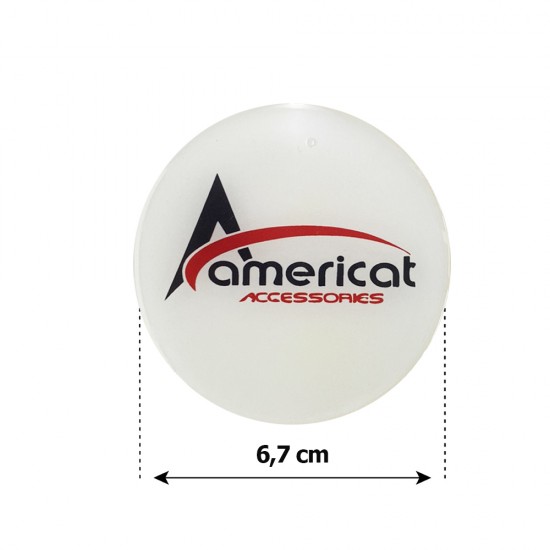 AMC-ΑΥΤ.AMERICAT/7 - AMERICAT ΜΟΝΟΓΡΑΜΜΑ ΑΥΤΟΚΟΛΛΗΤΑ ΖΑΝΤΩΝ 6,7 cm ΛΕΥΚΟ/ΚΟΚΚΙΝΟ/ΜΑΥΡΟ ΣΜΑΛΤΟΥ - 4 ΤΕΜ. AMERICAT ΜΟΝΟΓΡΑΜΜΑ ΑΥΤΟΚΟΛΛΗΤΑ ΖΑΝΤΩΝ 6,7 cm ΛΕΥΚΟ/ΚΟΚΚΙΝΟ/ΜΑΥΡΟ ΣΜΑΛΤΟΥ - 4 ΤΕΜ.