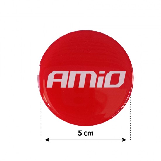 AMC-ΑΥΤ.AMIO/1 - AMiO ΑΥΤΟΚΟΛΛΗΤΑ ΖΑΝΤΩΝ 5 cm ΛΕΥΚΟ/ΚΟΚΚΙΝΟ ΣΜΑΛΤΟΥ - 4 ΤΕΜ. AMiO ΑΥΤΟΚΟΛΛΗΤΑ ΖΑΝΤΩΝ 5 cm ΛΕΥΚΟ/ΚΟΚΚΙΝΟ ΣΜΑΛΤΟΥ - 4 ΤΕΜ.