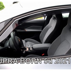 ΑΝΕΜΟΘΡΑΥΣΤΕΣ ΓΙΑ CUPRA BORN 5D 2021+  ΖΕΥΓΑΡΙ ΑΠΟ ΕΥΚΑΜΠΤΟ ΦΙΜΕ ΠΛΑΣΤΙΚΟ HEKO - 2 ΤΕΜ.