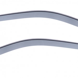 ΖΕΥΓΑΡΙ ΜΠΡΟΣΤΙΝΟΙ ΑΝΕΜΟΘΡΑΥΣΤΕΣ ΓΙΑ BMW ΣΕΙΡΑ 3 E46 5D 1999-2005 / ΣΕΙΡΑ 3 E46 SW 1998-2008 ΑΠΟ ΕΥΚΑΜΠΤΟ ΧΥΤΟ ΑΚΡΥΛΙΚΟ ΓΥΑΛΙ (CAST ACRYLIC GLASS) DGA - 2 ΤΕΜ.