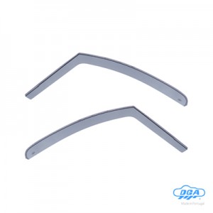 ΖΕΥΓΑΡΙ ΜΠΡΟΣΤΙΝΟΙ ΑΝΕΜΟΘΡΑΥΣΤΕΣ ΓΙΑ CITROEN BERLINGO 3/4/5D / BERLINGO XTR 5D 2008-2018 / PEUGEOT PARTNER TEPEE 2008+ ΑΠΟ ΕΥΚΑΜΠΤΟ ΧΥΤΟ ΑΚΡΥΛΙΚΟ ΓΥΑΛΙ (CAST ACRYLIC GLASS) DGA - 2 ΤΕΜ.