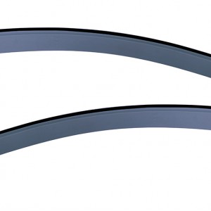 ΖΕΥΓΑΡΙ ΜΠΡΟΣΤΙΝΟΙ ΑΝΕΜΟΘΡΑΥΣΤΕΣ ΓΙΑ TESLA MODEL 3 4D 2018+ ΕΞΩΤΕΡΙΚΟΙ ΑΥΤΟΚΟΛΛΗΤΟΙ ΑΠΟ ΕΥΚΑΜΠΤΟ ΧΥΤΟ ΑΚΡΥΛΙΚΟ ΓΥΑΛΙ (CAST ACRYLIC GLASS) DGA - 2 ΤΕΜ