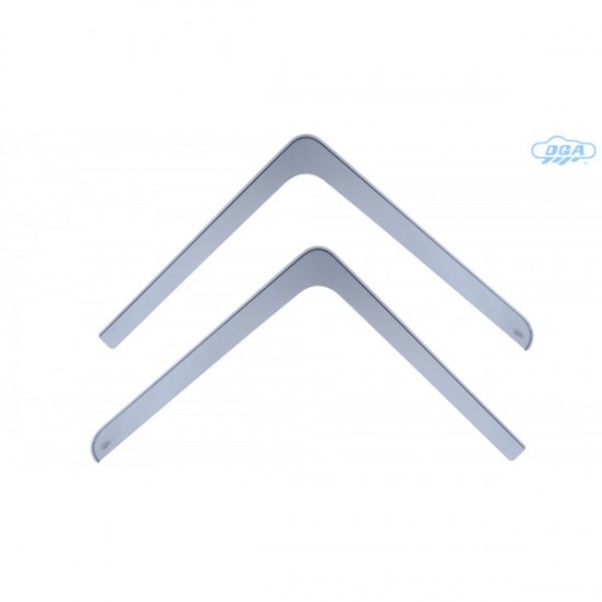 ΖΕΥΓΑΡΙ ΜΠΡΟΣΤΙΝΟΙ ΑΝΕΜΟΘΡΑΥΣΤΕΣ ΓΙΑ SCANIA HIGHLINE ΣΕΙΡΕΣ P/R/4/T/STREAMLINE ΑΥΤΟΚΟΛΛΗΤΟΙ ΕΞΩΤΕΡΙΚΟΙ ΑΠΟ ΕΥΚΑΜΠΤΟ ΧΥΤΟ ΑΚΡΥΛΙΚΟ ΓΥΑΛΙ (CAST ACRYLIC GLASS) DGA - 2 ΤΕΜ.