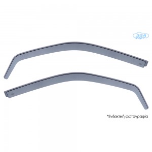 ΖΕΥΓΑΡΙ ΜΠΡΟΣΤΙΝΟΙ ΑΝΕΜΟΘΡΑΥΣΤΕΣ ΓΙΑ SEAT TOLEDO 4D 1999-2003 / LEON 5D 1999-2005 ΑΠΟ ΕΥΚΑΜΠΤΟ ΧΥΤΟ ΑΚΡΥΛΙΚΟ ΓΥΑΛΙ (CAST ACRYLIC GLASS) DGA - 2 ΤΕΜ.