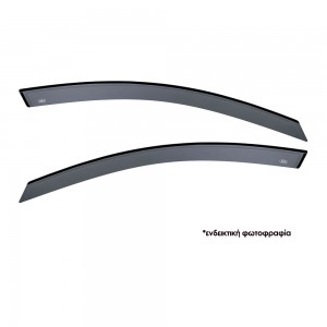 ΖΕΥΓΑΡΙ ΜΠΡΟΣΤΙΝΟΙ ΑΝΕΜΟΘΡΑΥΣΤΕΣ ΓΙΑ TOYOTA AYGO X 5D 2022+ ΑΠΟ ΕΥΚΑΜΠΤΟ ΧΥΤΟ ΑΚΡΥΛΙΚΟ ΓΥΑΛΙ DGA - 2 ΤΕΜ.