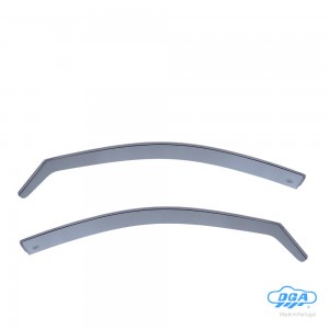 ΖΕΥΓΑΡΙ ΜΠΡΟΣΤΙΝΟΙ ΑΝΕΜΟΘΡΑΥΣΤΕΣ ΓΙΑ VW PASSAT 4D/5D 1997-2005 / SKODA SUPERB 4D 2002-2008 ΑΠΟ ΕΥΚΑΜΠΤΟ ΧΥΤΟ ΑΚΡΥΛΙΚΟ ΓΥΑΛΙ  (CAST ACRYLIC GLASS) DGA - 2 ΤΕΜ.