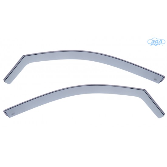 ΖΕΥΓΑΡΙ ΜΠΡΟΣΤΙΝΟΙ ΑΝΕΜΟΘΡΑΥΣΤΕΣ ΓΙΑ VW TIGUAN 4/5D 2016+ ΑΠΟ ΕΥΚΑΜΠΤΟ ΧΥΤΟ ΑΚΡΥΛΙΚΟ ΓΥΑΛΙ (CAST ACRYLIC GLASS) DGA - 2 ΤΕΜ.