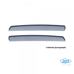 ΖΕΥΓΑΡΙ ΠΙΣΩ ΑΝΕΜΟΘΡΑΥΣΤΕΣ ΓΙΑ PEUGEOT 2008 2019-2023 5D ΑΠΟ ΕΥΚΑΜΠΤΟ ΧΥΤΟ ΑΚΡΥΛΙΚΟ ΓΥΑΛΙ  (CAST ACRYLIC GLASS) DGA - 2 ΤΕΜ.