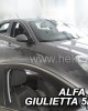 ΑΝΕΜΟΘΡΑΥΣΤΕΣ ΓΙΑ ALFA ROMEO GIULIETTA 5D 2010- ΖΕΥΓΑΡΙ ΑΠΟ ΕΥΚΑΜΠΤΟ ΦΙΜΕ ΠΛΑΣΤΙΚΟ HEKO - 2 ΤΕΜ.