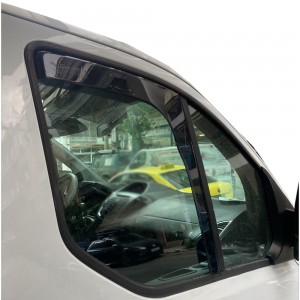 ΑΝΕΜΟΘΡΑΥΣΤΕΣ ΓΙΑ FORD TRANSIT CUSTOM 2D/4D 2012+ ΖΕΥΓΑΡΙ  VAN ΑΠΟ ΕΥΚΑΜΠΤΟ ΦΙΜΕ ΠΛΑΣΤΙΚΟ HEKO - 2 ΤΕΜ.