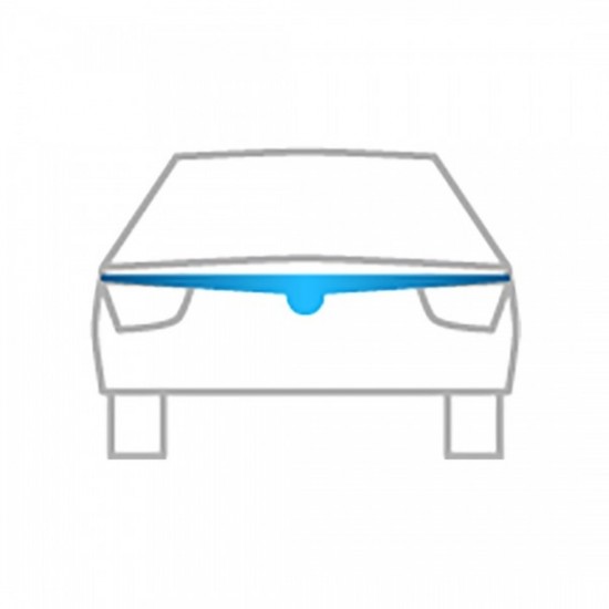 ΑΝΕΜΟΘΡΑΥΣΤΗΣ ΚΑΠΩ ΑΥΤΟΚΙΝΗΤΟΥ ΓΙΑ MERCEDES VITO/ VIANO 1996-2003  ΑΠΟ ΕΥΚΑΜΠΤΟ ΦΙΜΕ ΠΛΑΣΤΙΚΟ HEKO - 1 ΤΕΜ.