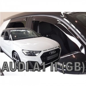 ΑΝΕΜΟΘΡΑΥΣΤΕΣ ΓΙΑ AUDI A1 5D 2018+ ΣΕΤ ΑΥΤΟΚΙΝΗΤΟΥ ΑΠΟ ΕΥΚΑΜΠΤΟ ΦΙΜΕ ΠΛΑΣΤΙΚΟ HEKO - 4 ΤΕΜ.