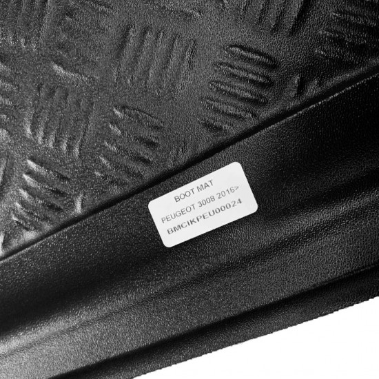 AMC-BM.PE.0024/CK - ΜΑΡΚΕ ΠΑΤΑΚΙ ΣΚΑΦΗ ΠΟΡΤ ΜΠΑΓΚΑΖ ΓΙΑ PEUGEOT 3008 2016+ (ΑΝΩ ΕΠΙΠΕΔΟ 108 Χ 88 CM) ΛΑΣΤΙΧΟ ΣΕ ΜΑΥΡΟ ΧΡΩΜΑ CIK - 1 ΤΕΜ. ΜΑΡΚΕ ΠΑΤΑΚΙ ΣΚΑΦΗ ΠΟΡΤ ΜΠΑΓΚΑΖ ΓΙΑ PEUGEOT 3008 2016+ (ΑΝΩ ΕΠΙΠΕΔΟ 108 Χ 88 CM) ΛΑΣΤΙΧΟ ΣΕ ΜΑΥΡΟ ΧΡΩΜΑ CIK - 1 ΤΕΜ.