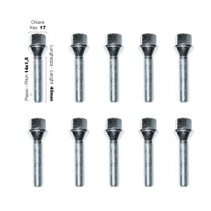 ΜΠΟΥΛΟΝΙΑ ΚΩΝΙΚΑ 14x1.5 40mm 10ΤΜΧ (17) ΜΠΟΥΛΟΝΙΑ ΚΩΝΙΚΑ 14x1.5 40mm 10ΤΜΧ (17)